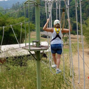 Ultimate Zip Borneo Half Day Tour, Sabah, Malaysia